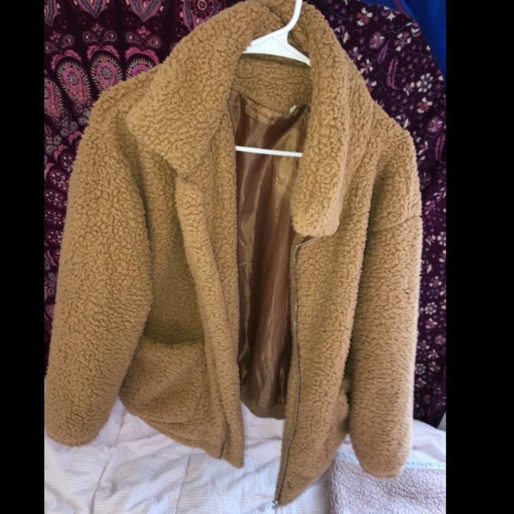 Sherpa teddy jacket